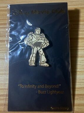 Disney Gold Buzz Lightyear Enamel Pin